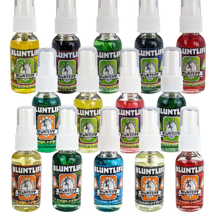 BluntLife Air Fresher Spray- “Assorted” (Display of 50 Count)