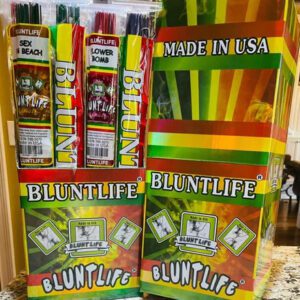 BLUNTLIFE Jumbo Size Approximately 30 Sticks Per Pack - (24 Count Display)